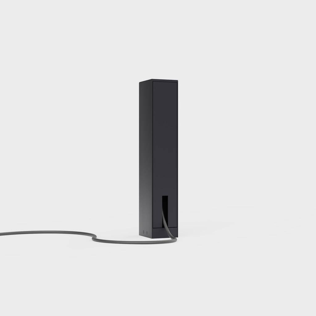 Steckdosensäule Jack, schwarz