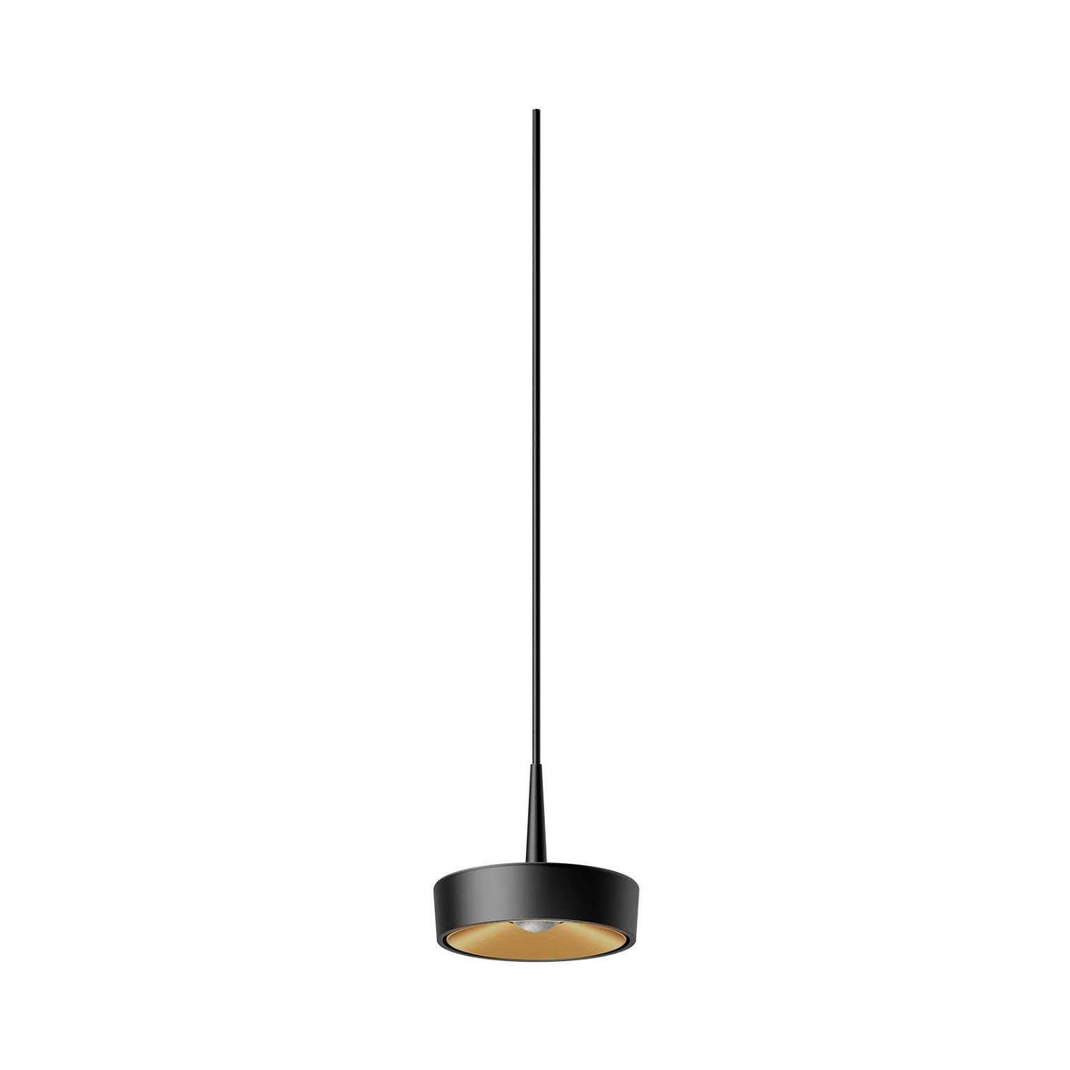 Ribag, KIVO Pendelleuchte 140mm AC, Schwarz Sand, moderne Lichtlösung