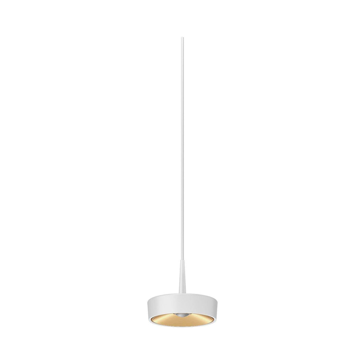 Ribag, KIVO Pendelleuchte 140mm AC, Weiss Champagner, hochwertige Lichtlösung