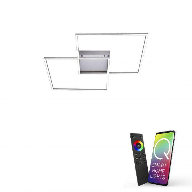 Paul Neuhaus, LED-Deckenleuchte Smart CCT 67,7cm, smarte Deckenleuchte