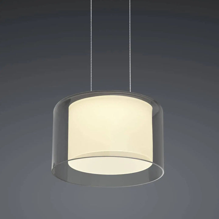 LED-Pendelleuchte Grand Smoke 3-flg., anthrazit