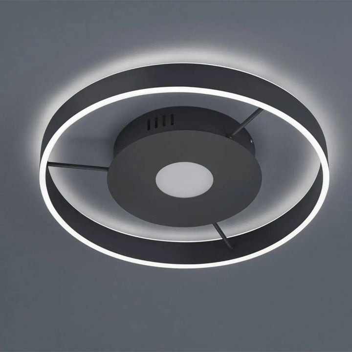 Deckenleuchte Logan, anthrazit