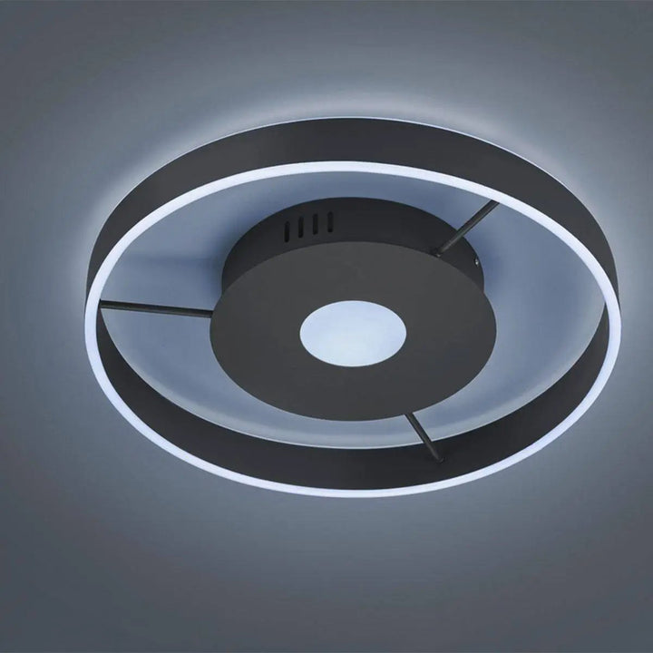 Deckenleuchte Logan, anthrazit