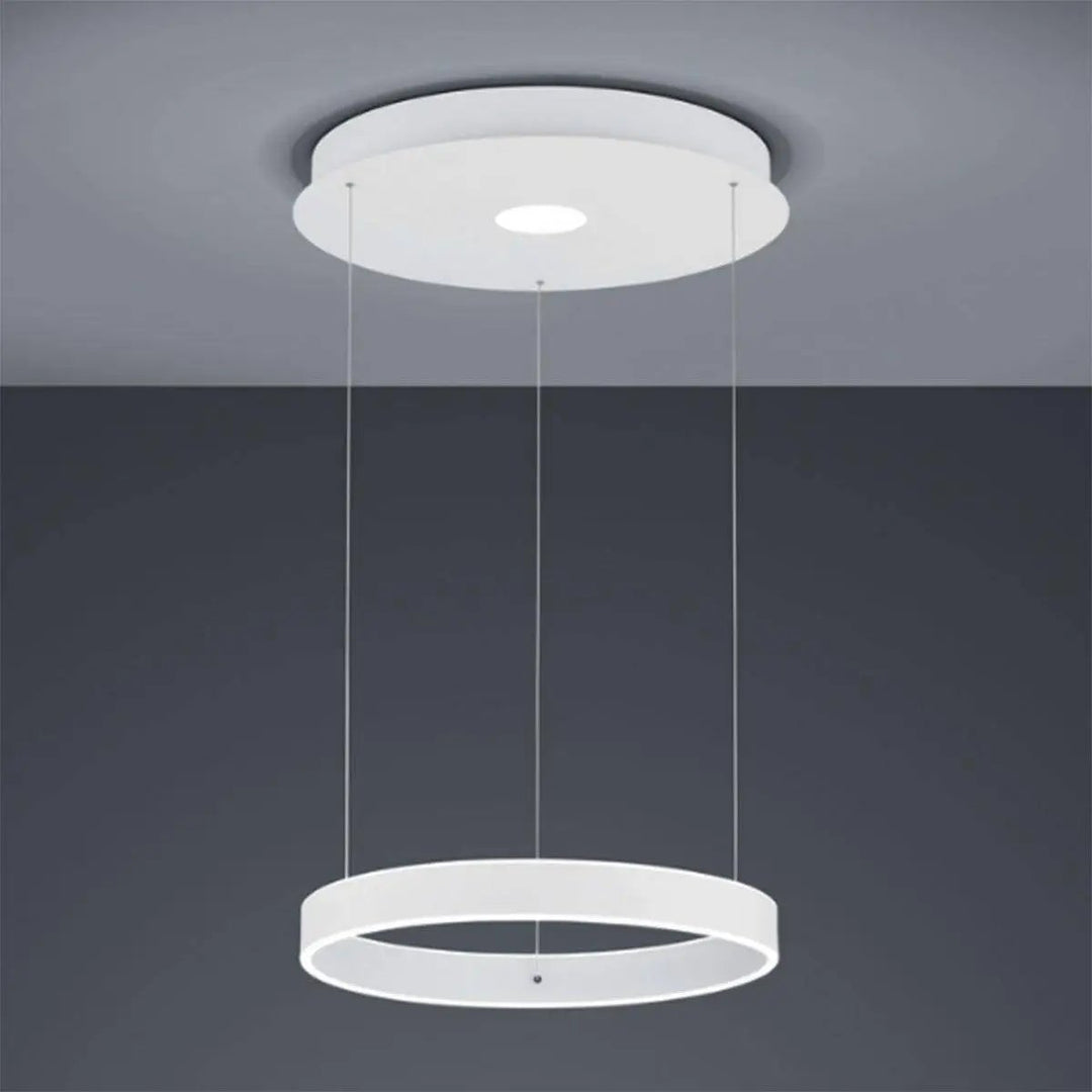 Pendelleuchte Logan, weiß