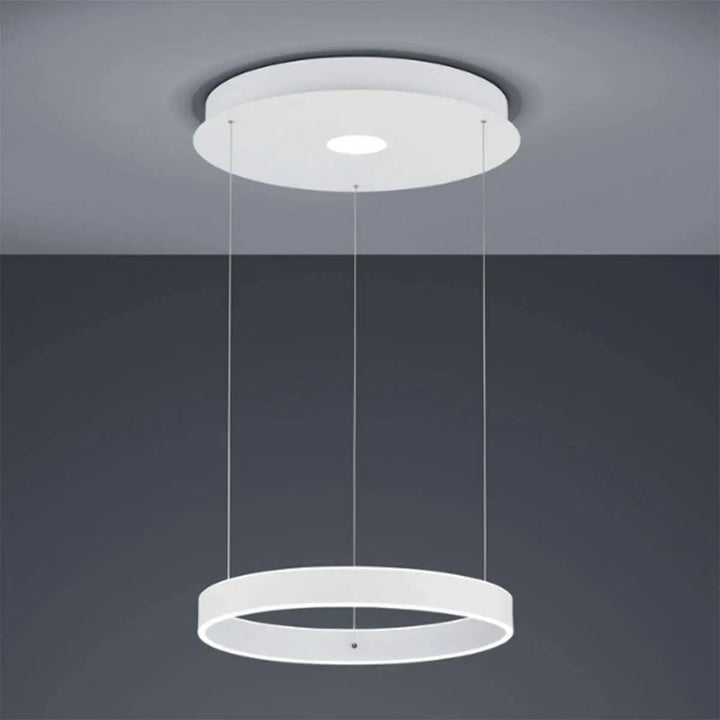 Pendelleuchte Logan, weiß