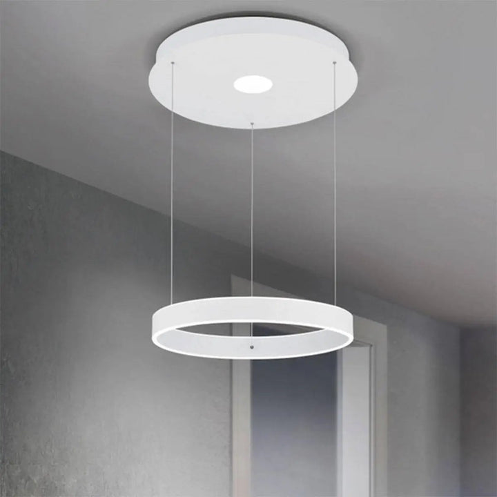 Pendelleuchte Logan, weiß