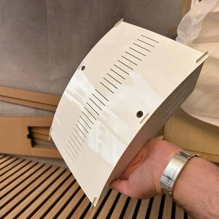 Ringkerntrafo mit weißer Abdeckung 150W