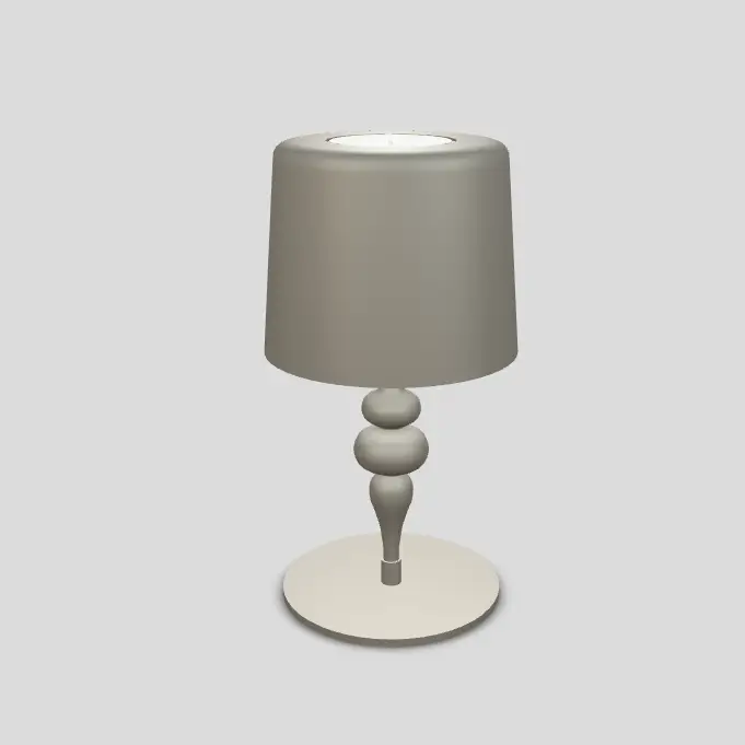 Masiero s.r.l, Tischleuchte Lea, Beton 75cm, Produktbild