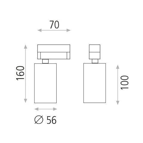 3-Phasen-Stromschienenstrahler Tune Track
