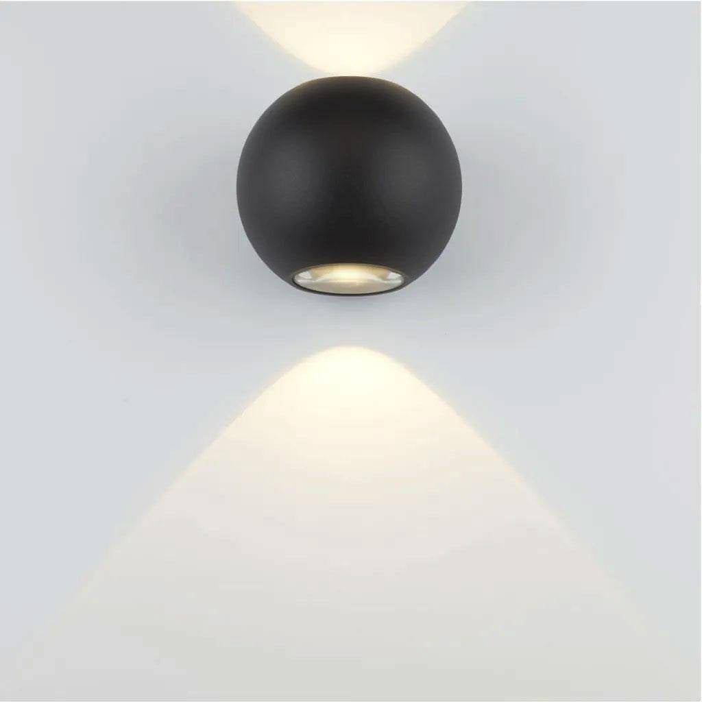Sonluce, Wandleuchte Emma, Anthrazit, moderne Lichtlösung