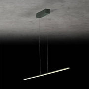Holtkötter, Pendelleuchte Epsilon RR, 83cm Platin, hochwertige Lichtlösung