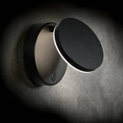 Holtkötter, Wandleuchte Plano W/WD, Schwarz Tastdimmer, stilvolle Wandleuchte