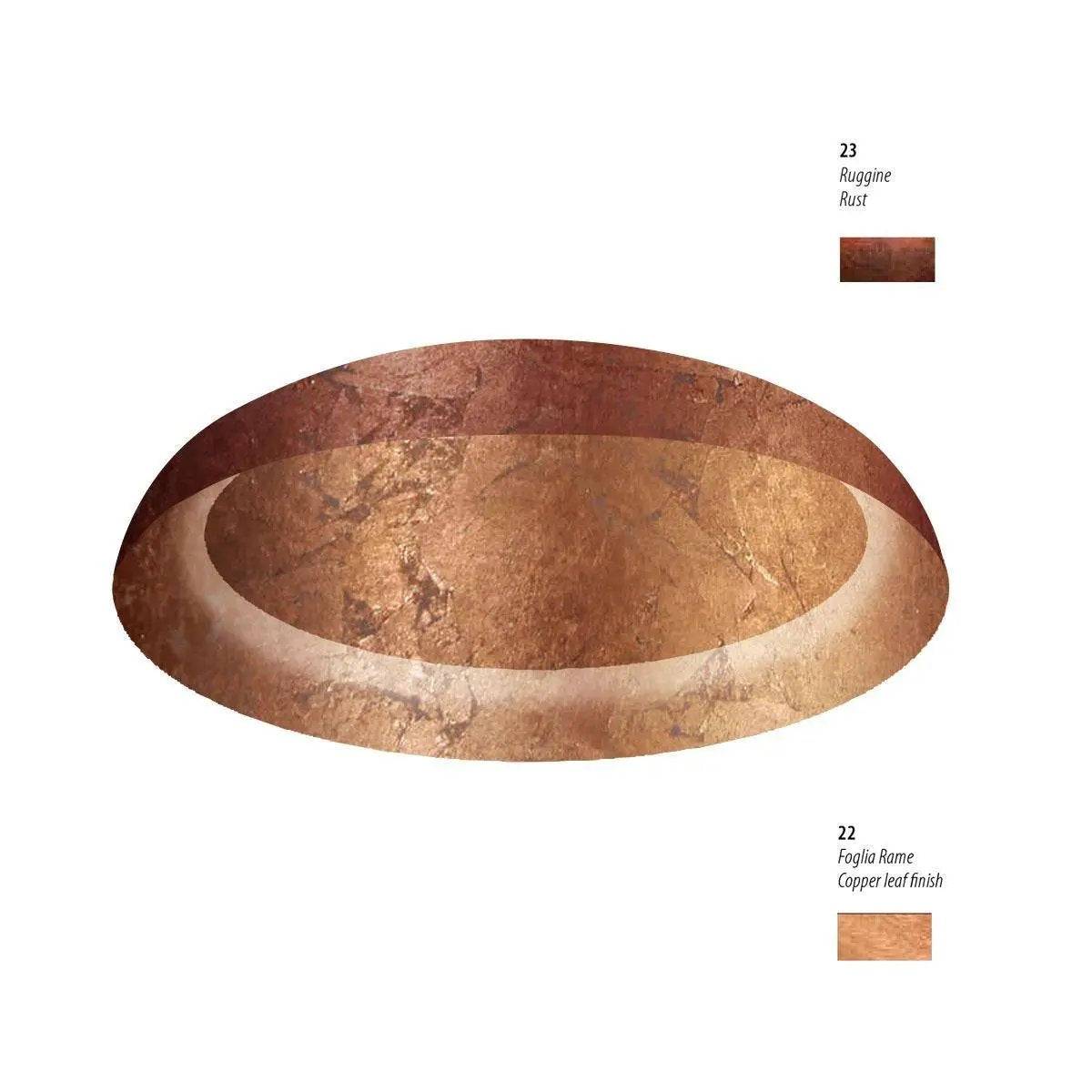 Braga, Deckenleuchte Eclissi Ø40cm, Raumbild, moderne Lichtlösung