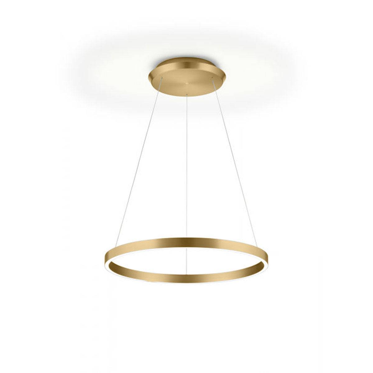 GKS Knapstein, Pendelleuchte Svea, Gold matt 60cm, Produktbild