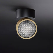 LUX-IT, Aufbaustrahler Swing Out 15,5W, Wabenraster, blendfreie Beleuchtung